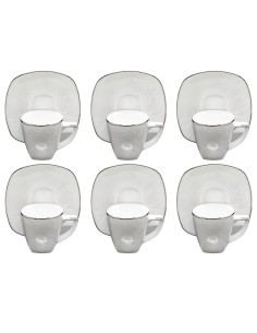 TENDENZE SERVIZIO CAFFE 9 PEZZI - WILLAND PLATINO