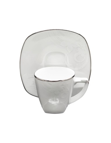 TENDENZE SERVIZIO CAFFE 9 PEZZI - WILLAND PLATINO