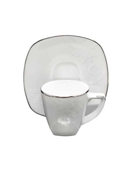 TENDENZE SERVIZIO CAFFE 9 PEZZI - WILLAND PLATINO