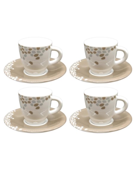 TENDENZE SET 4 TAZZINE CAFFE 10 CL - LISTY