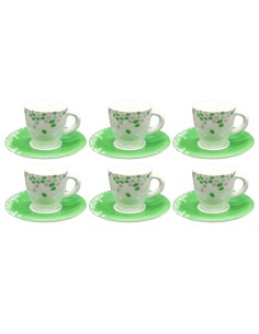 TENDENZE SET 6 TAZZINE CAFFE 10 CL - LISTY