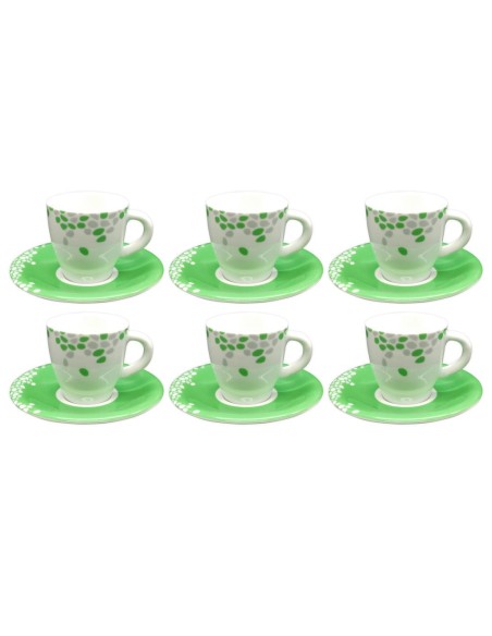 TENDENZE SET 6 TAZZINE CAFFE 10 CL - LISTY