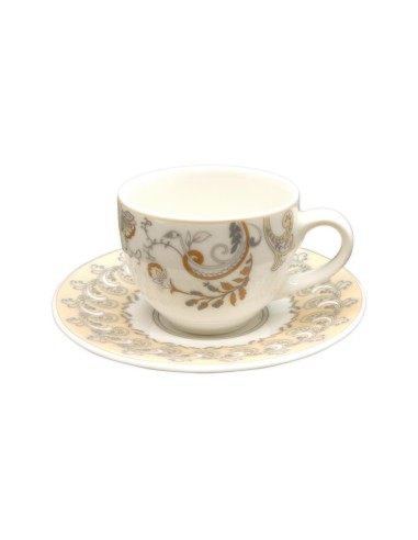 TENDENZE SET 6 TAZZE CAFFE CON PIATTINO - VERSAI