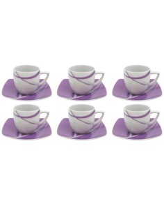 TENDENZE SET 6 TAZZE CAFFE - BRUSH