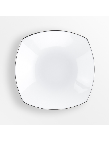 WEISSESTAL SET 6 PIATTI FONDI 21 CM - PLATINUM...