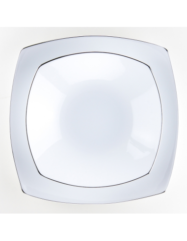 WEISSESTAL SET 6 PIATTI FONDI 21 CM - PLATINUM...