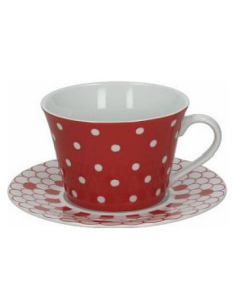 TOGNANA SET 2 TAZZE COLAZIONE 30 CL - ARENA LIPSTICK 2