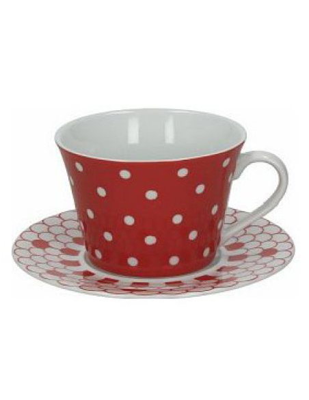 TOGNANA SET 2 TAZZE COLAZIONE 30 CL - ARENA LIPSTICK