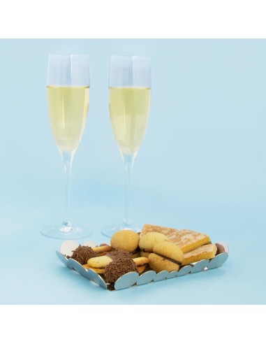 ELLEFFE VASSOIO 39X27 CM - CIOCCO