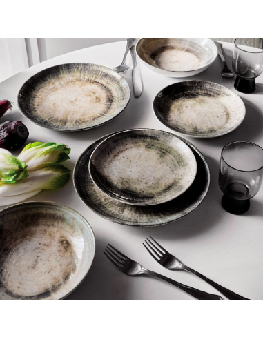 ANDREA FONTEBASSO SERVIZIO PIATTI 18 PEZZI -...