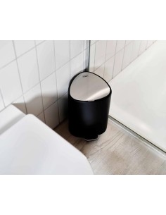 JOSEPH JOSEPH CESTINO RIFIUTI DA BAGNO 5 LT - MATT BLACK 2