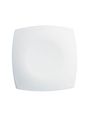 LUMINARC PIATTO FRUTTA QUADRATI Ø 18 CM - BLANC
