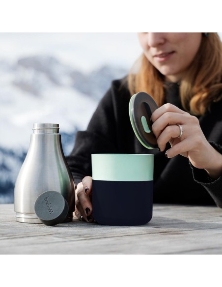 TREBONN BOTTIGLIA TERMICA MULTISCOMPARTO 3 IN 1 PER BEVANDE ED ALIMENTI - FOOD & HYDRATE 3