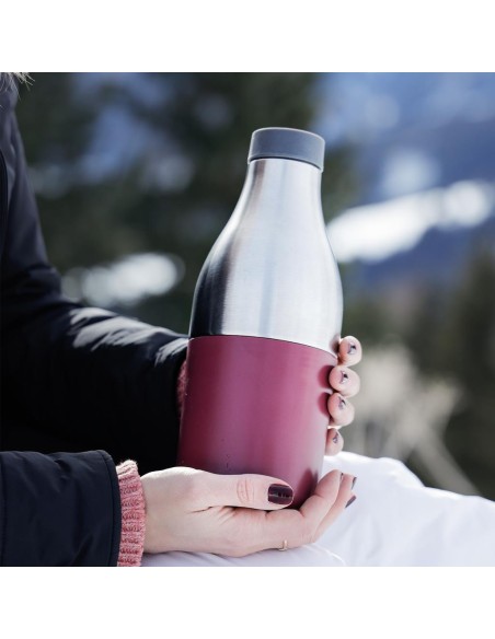 TREBONN BOTTIGLIA TERMICA MULTISCOMPARTO 2 IN 1 PER BEVANDE ED ALIMENTI - FOOD & HYDRATE 2