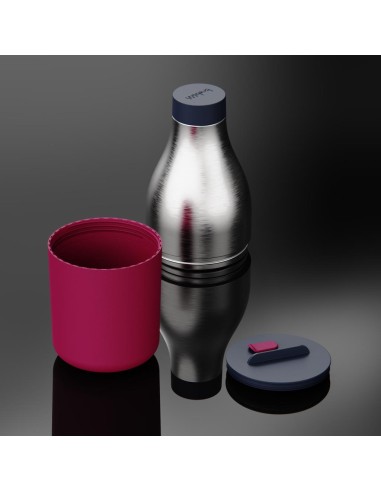 TREBONN BOTTIGLIA TERMICA MULTISCOMPARTO 2 IN 1...