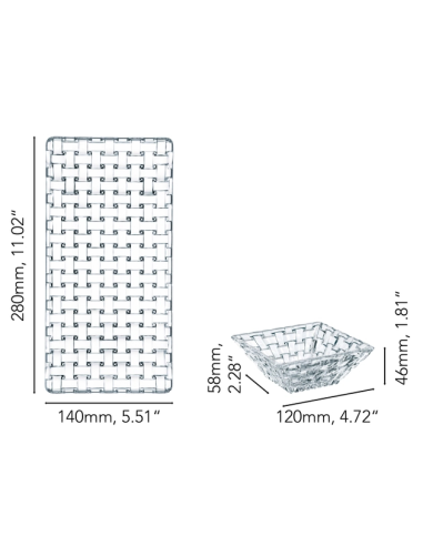 NACHTMANN SET ANTIPASTIERA 3 PZ - BOSSA NOVA