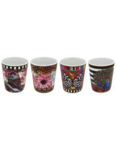 MELLI MELLO SET 4 TAZZE CAFFE' - MELLI MELLO