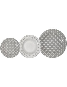 EVVIVA SERVIZIO PIATTI 19 PEZZI - TRILLY