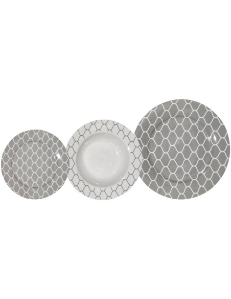 EVVIVA SERVIZIO PIATTI 19 PEZZI - TRILLY