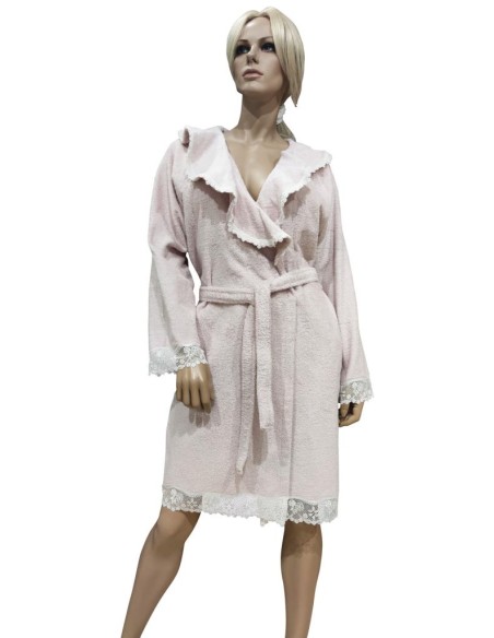 DAVID COMPLETO BAGNO 6 PEZZI CON PIZZO - EVA