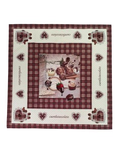 EMILY COPRITAVOLO IN GOBELIN - CUOR DI CIOCCOLATO 2