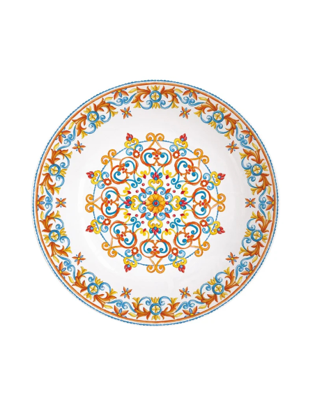 EASY LIFE SERVIZIO PIATTI 48 PEZZI - MEDITERRANEO ORANGE