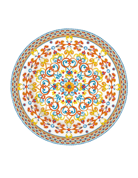 EASY LIFE SERVIZIO PIATTI 48 PEZZI - MEDITERRANEO ORANGE