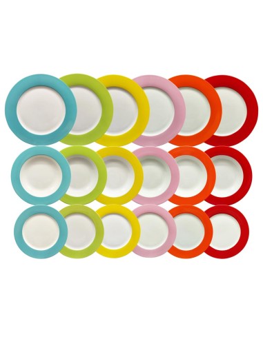 EVVIVA SERVIZIO PIATTI 24 PEZZI - REAL ARIEQUIN