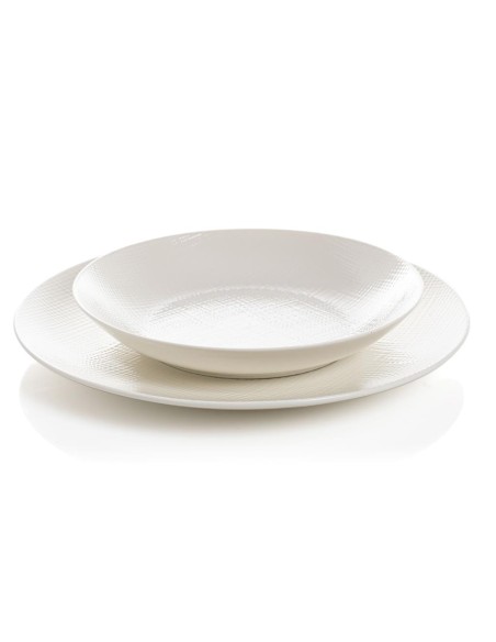 EVVIVA SERVIZIO PIATTI 51 PEZZI - SANTORINI