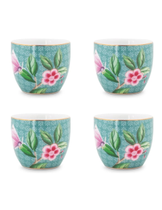 PIP STUDIO SET 4 BICCHIERI LIQUORE 40 ML - BLUSHING BIRDS...