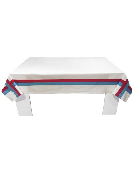 G&G PICCIONE TOVAGLIA RETTANGOLARE IN PANAMA E TOVAGLIOLI - INES