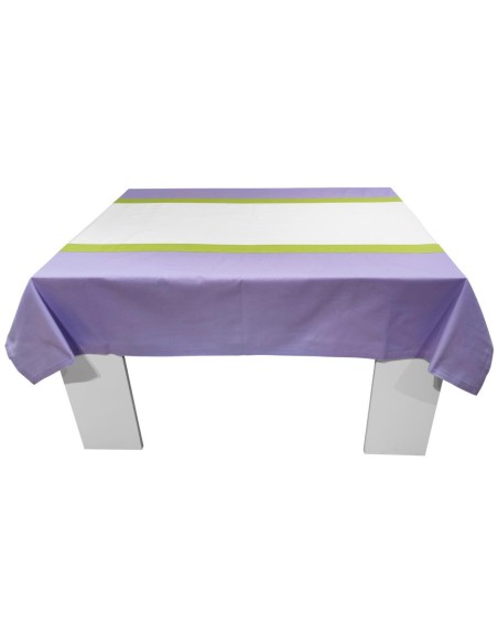 G&G PICCIONE TOVAGLIA 6 POSTI CON TOVAGLIOLI - ARCOBALENO