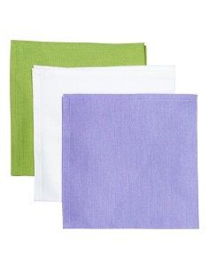 G&G PICCIONE TOVAGLIA 6 POSTI CON TOVAGLIOLI - ARCOBALENO 2