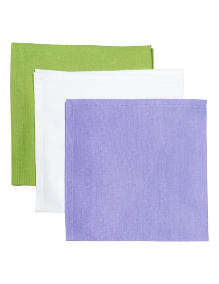 G&G PICCIONE TOVAGLIA 6 POSTI CON TOVAGLIOLI - ARCOBALENO