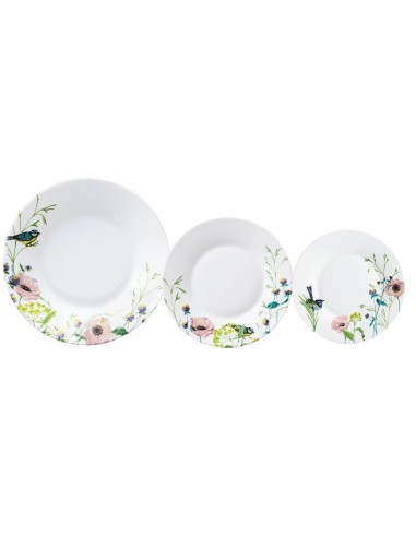 LUMINARC SERVIZIO TAVOLA 18 PZ - LANDE