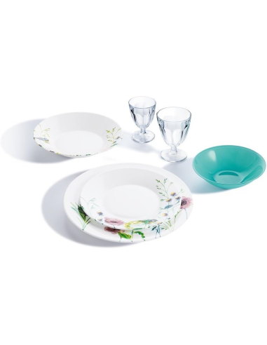 LUMINARC SERVIZIO TAVOLA 18 PZ - LANDE