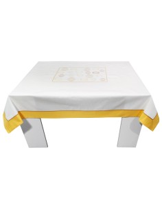 G&G PICCIONE TOVAGLIA 6 POSTI CON TOVAGLIOLI - PORTOFINO