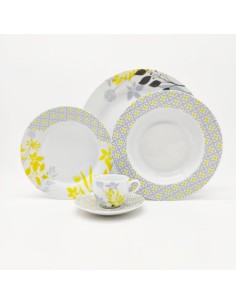 TOGNANA SERVIZIO PIATTI 50 PEZZI - ATOLLO RAVELLO 2