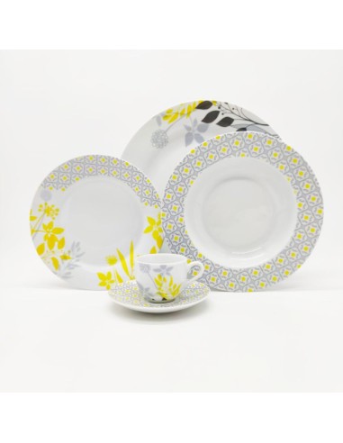 TOGNANA SERVIZIO PIATTI 50 PEZZI - ATOLLO RAVELLO