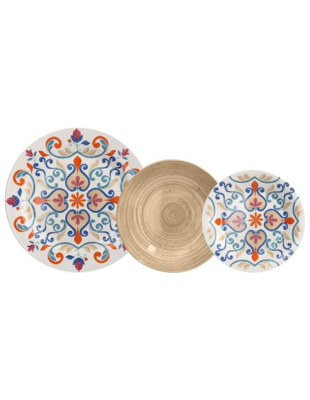 TOGNANA SERVIZIO PIATTI 18 PEZZI - MOON SOFIL