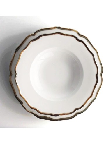 WEISSESTAL SERVIZIO PIATTI 48 PEZZI - RIVER METAL