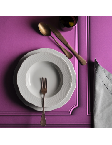 WEISSESTAL SERVIZIO PIATTI 18 PEZZI - FLORA