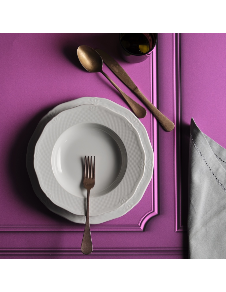 WEISSESTAL SERVIZIO PIATTI 18 PEZZI - FLORA