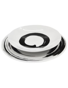 WEISSESTAL SERVIZIO PIATTI 24 PEZZI - ZERO BLACK 2