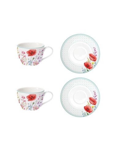 EASY LIFE SERVIZIO TAVOLA 59 PZ - LES COQUELICOTS