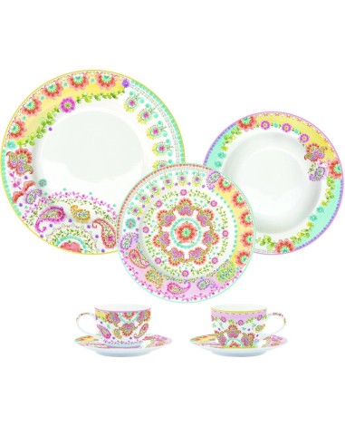 EASY LIFE SERVIZIO TAVOLA 48 PEZZI - GIPSY