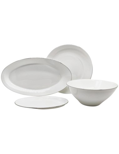 NARUMI SERVIZIO TAVOLA 63 PZ - ESPRIT PLATINUM