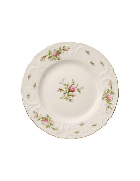 ROSENTHAL SANSSOUCI SERVIZIO TAVOLA 40 PZ - MOOSROSE NEU POLIERGOLD RAMONA