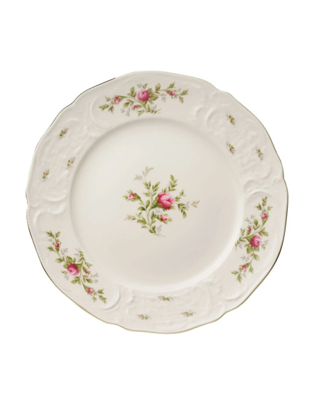 ROSENTHAL SANSSOUCI SERVIZIO TAVOLA 40 PZ - MOOSROSE NEU POLIERGOLD RAMONA