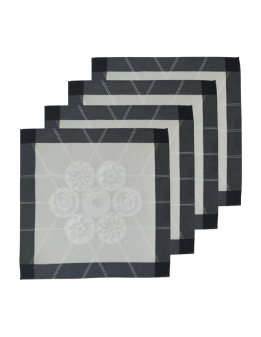 LE JACQUARD FRANCAIS SET 4 TOVAGLIOLI IN...